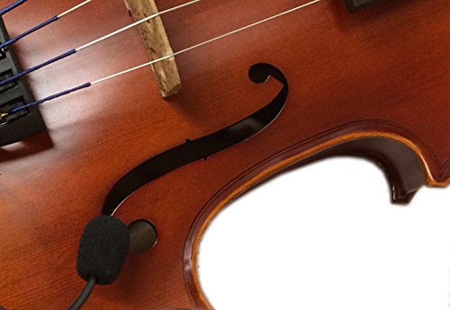 Professional Myers Pickups Carpenter Jack Violin Pickup with Adjustable Micro-Gooseneck - Perfect for Live Performances, Recording Studios & Acoustic Amplification