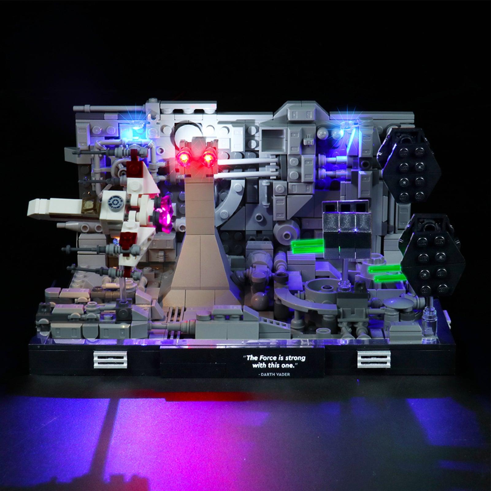 Best Light Kit for Lego Trench Run Diorama Star Wars 75329 - Enhance Your Star Wars Display with LED Lighting for Ultimate Collection Showcase