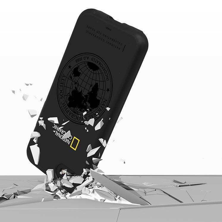 National Geographic Rugged Dual-Layer Protective Case for iPhone X - Shockproof & Scratch-Resistant Cover for Outdoor Adventures & Daily Use