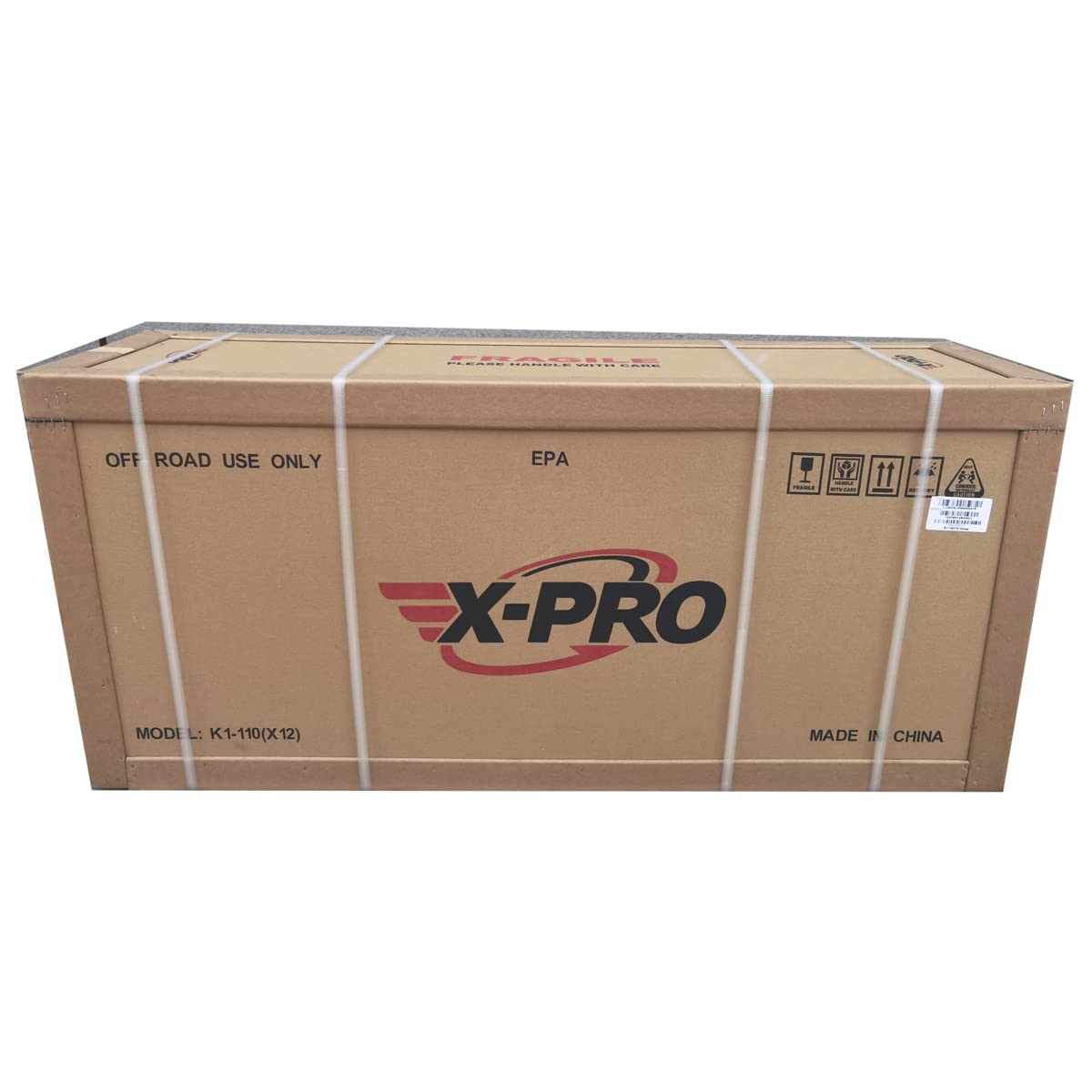 X-PRO X12 110cc Automatic Dirt Bike for Kids & Teens - Gas Powered Pit Bike with Electric Start, 12