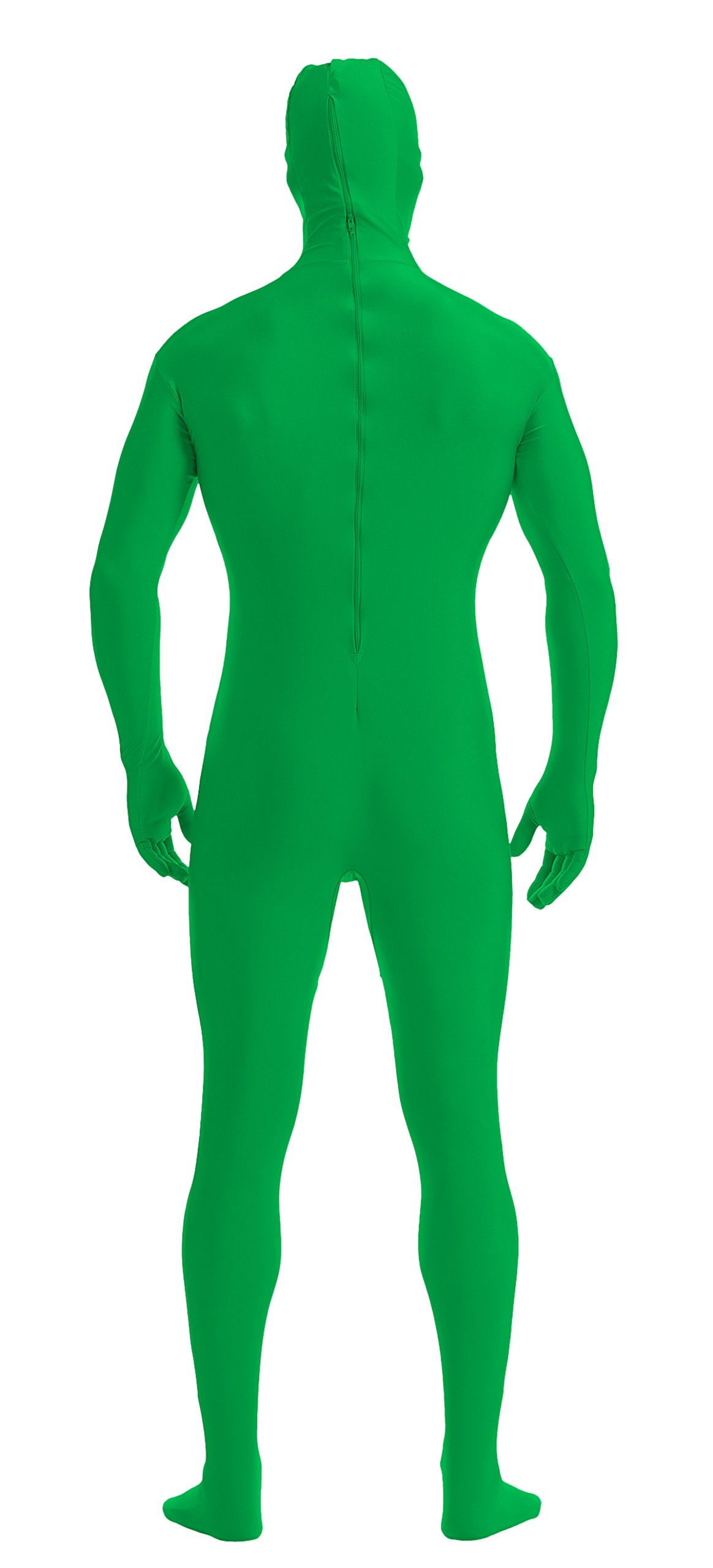 Green Spandex Full Body Zentai Suit for Cosplay, Halloween & Performance - Stretchy & Comfortable Costume for Adults