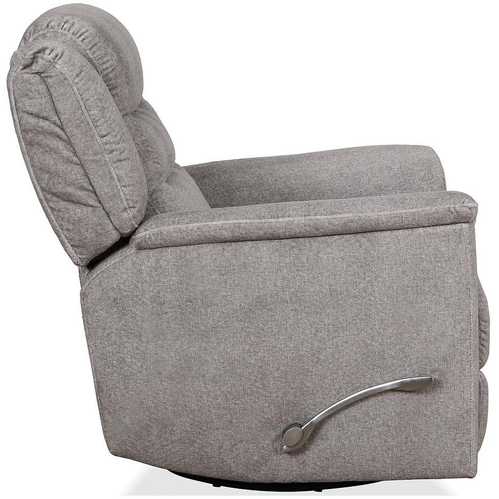 IFDC IF 6345 Wall-Hugging Recliner Swivel Glider Fabric Chair - Perfect for Living Room, Home Theater & Small Spaces