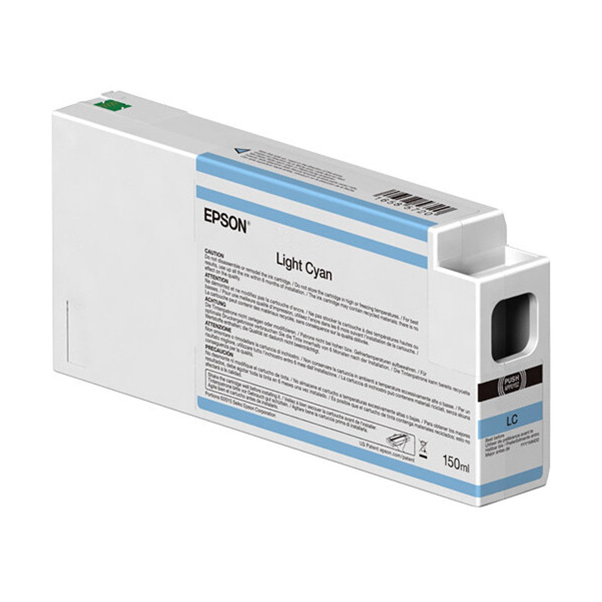 Epson T54V500 Ultrachrome HD Ink Cartridge - Light Cyan 150ml for P6000/P7000/P8000/P9000 Printers | High-Quality Photo & Graphic Printing for Home & Office Use
