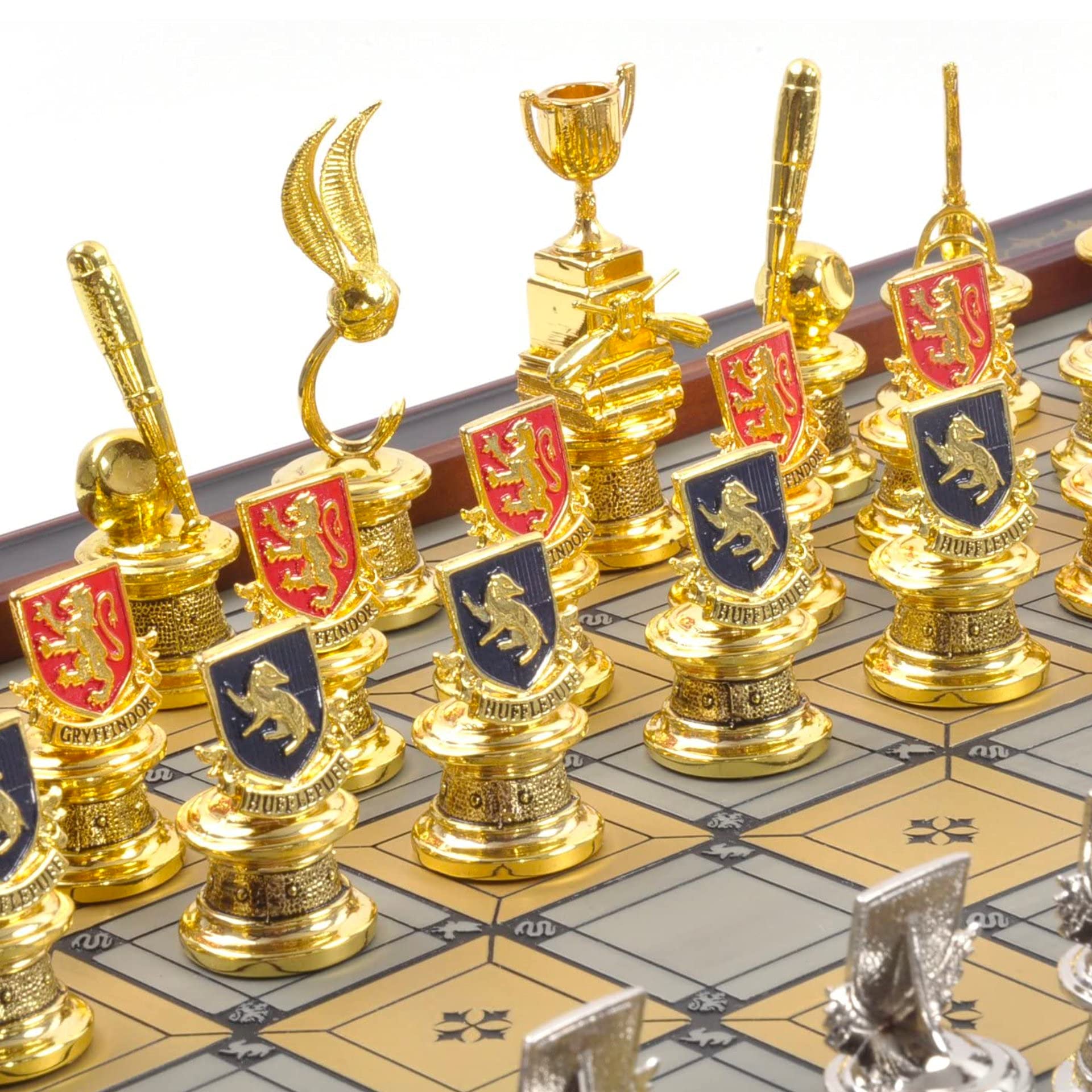 Warner Bros Harry Potter Wizard Chess Set - Official Collectible Game for Fans & Home Decor | Perfect for Movie Nights & Gifts
