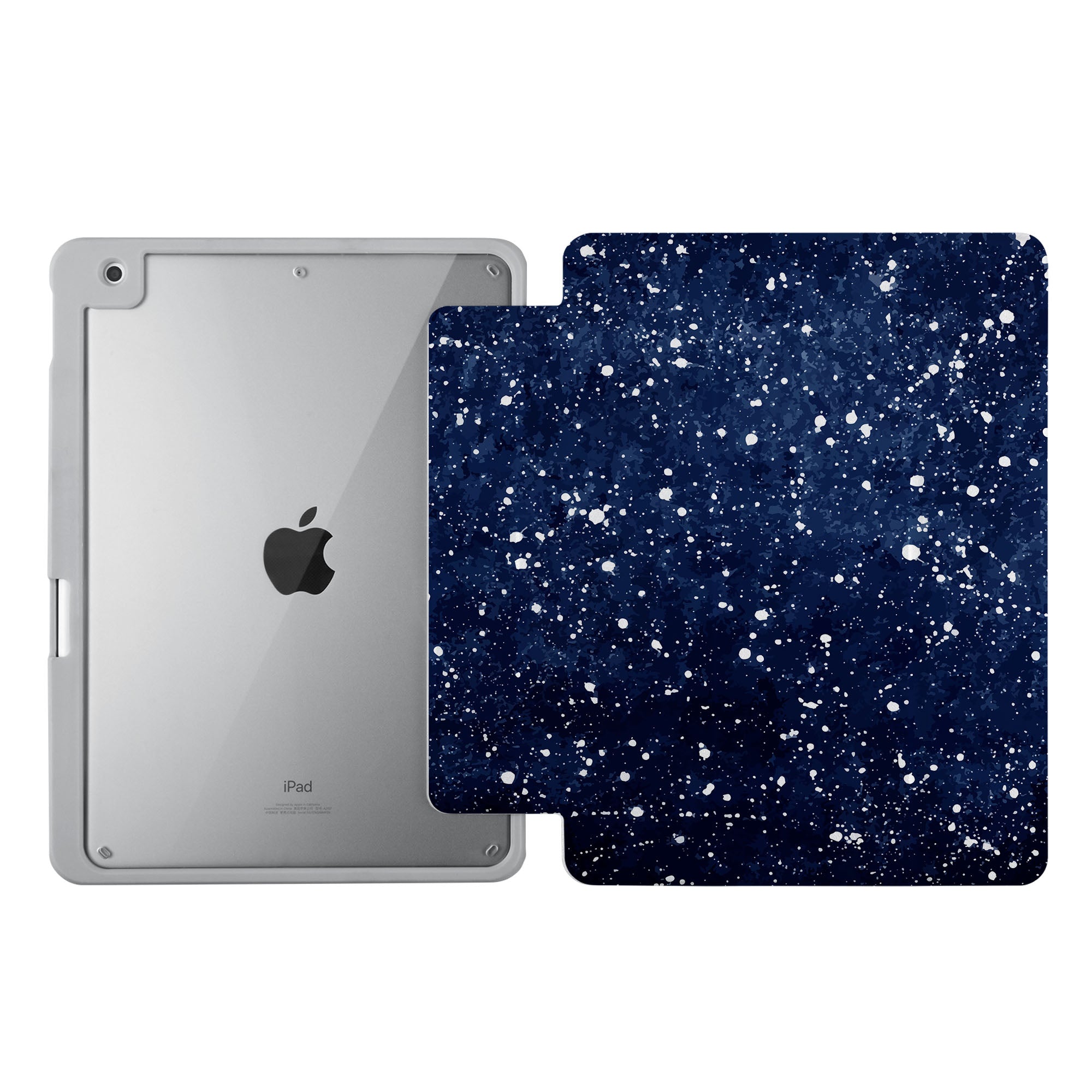 Premium iPad 360 Elite Case with Galaxy Universe Design - Protective Rotating Cover for iPad Pro/Air/Mini - Perfect for Work, Travel & Home Use