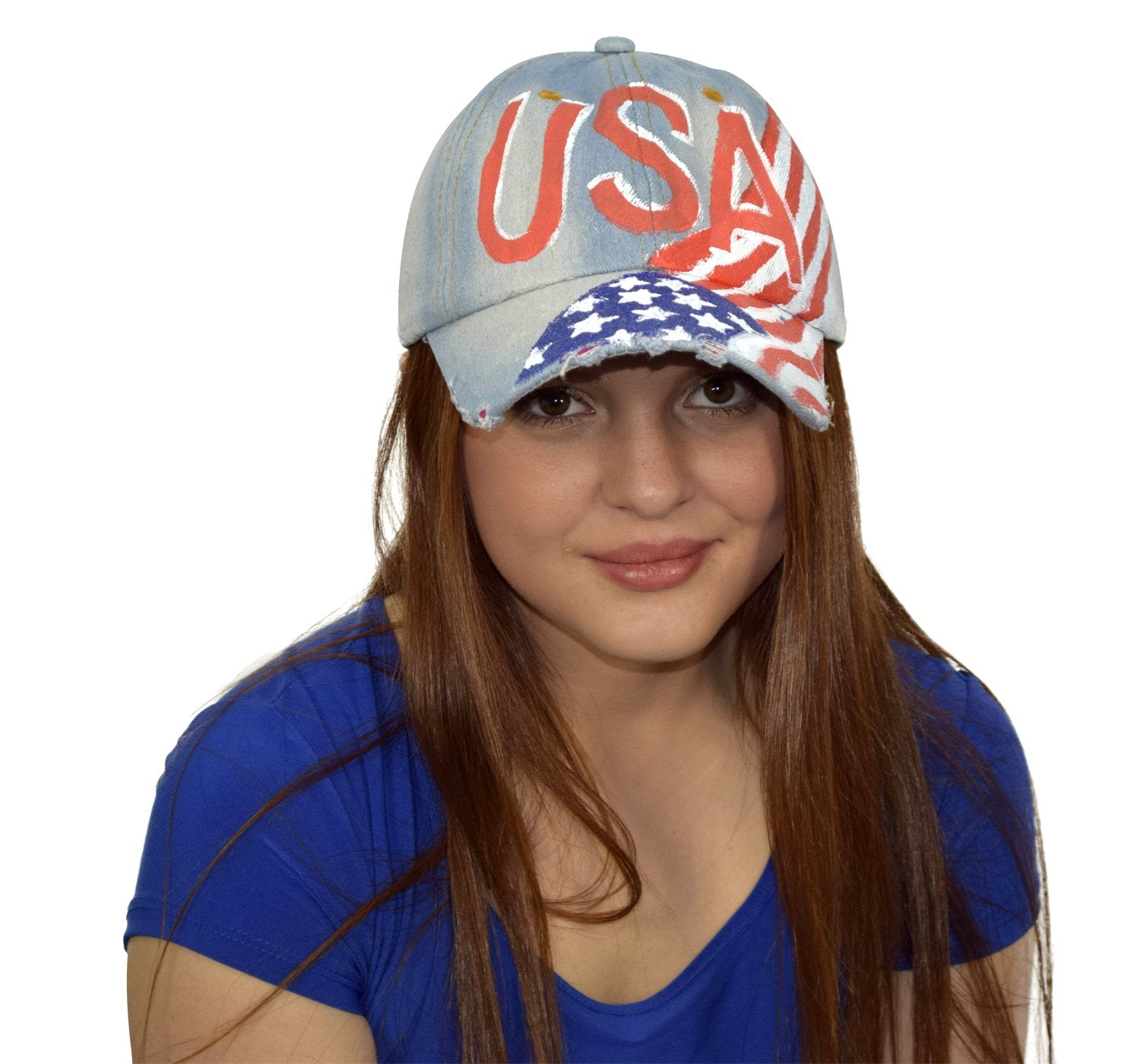 Unisex Washed Denim Sun Hat - Adjustable Baseball Cap for Men & Women - Perfect for Outdoor Sports, Beach, Hiking and Summer Fashion