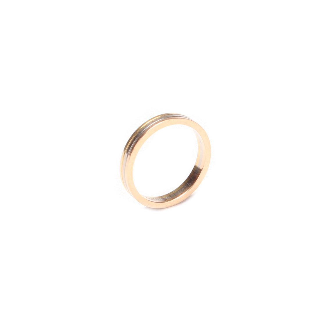 18K Vendome Wedding Ring for Women - Elegant Gold Plated Bridal Band - Perfect for Engagement, Anniversary & Special Occasions