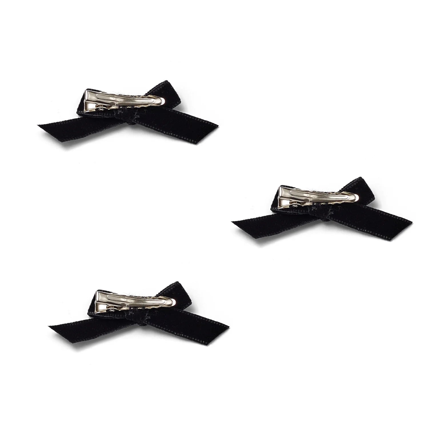 Mini Velvet Hair Bows for Girls - Adorable Hair Accessories for Parties, Weddings & Everyday Style