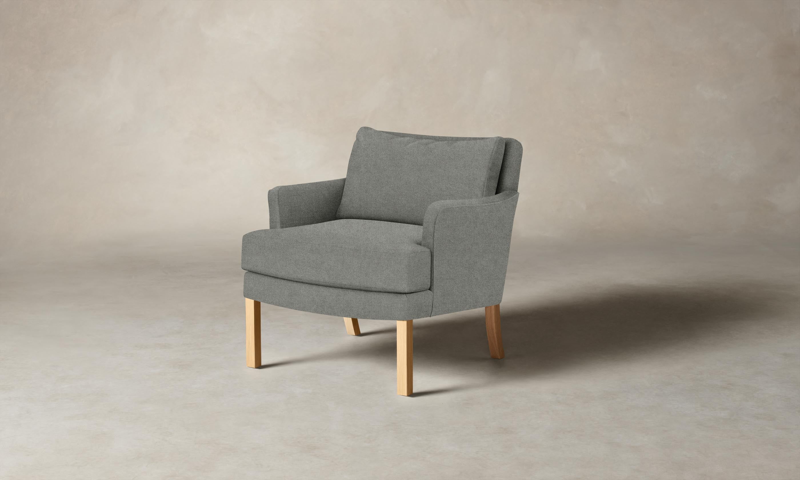 Premium Kaye Chair with Merino Granite Fabric - Stylish & Comfortable Seating for Home Office, Living Room, and Lounge Areas
