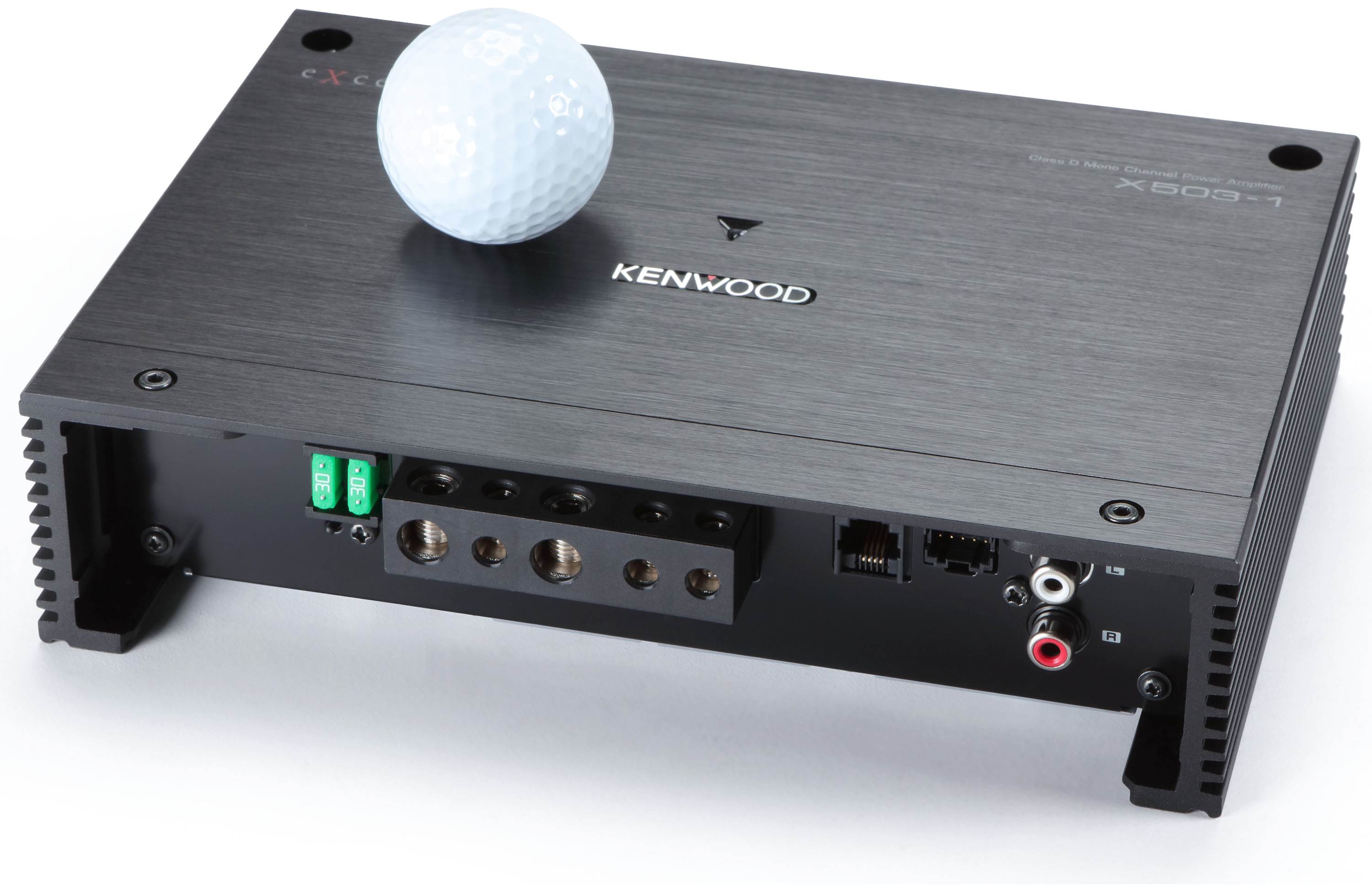 Kenwood Excelon X503-1 Class D Mono Car Amplifier - High Power Audio for Car Stereo Systems & Subwoofers - Perfect for Upgrading Vehicle Sound Quality