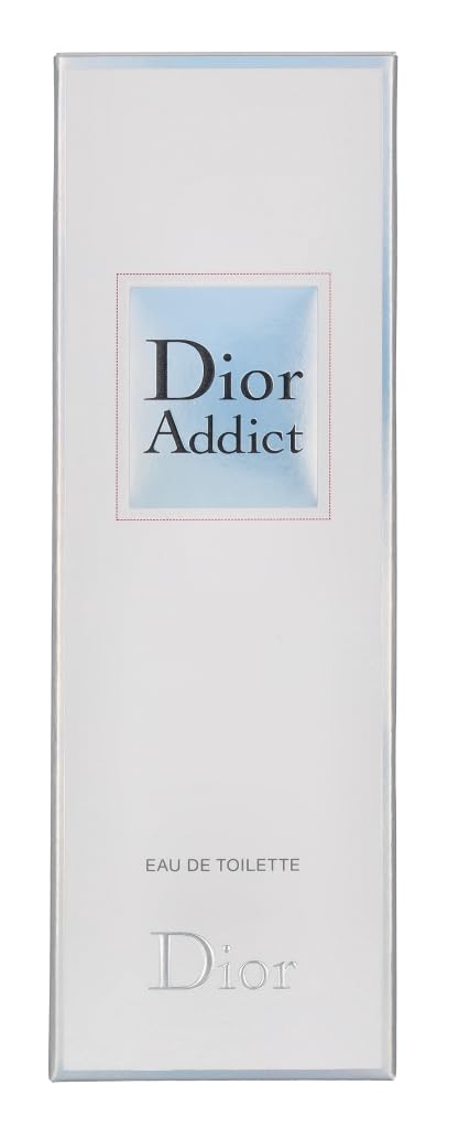 Christian Dior Addict Eau De Toilette Spray for Women - 3.4 Oz Floral Fragrance | Long-Lasting Perfume for Day & Night Wear, Special Occasions & Gifts