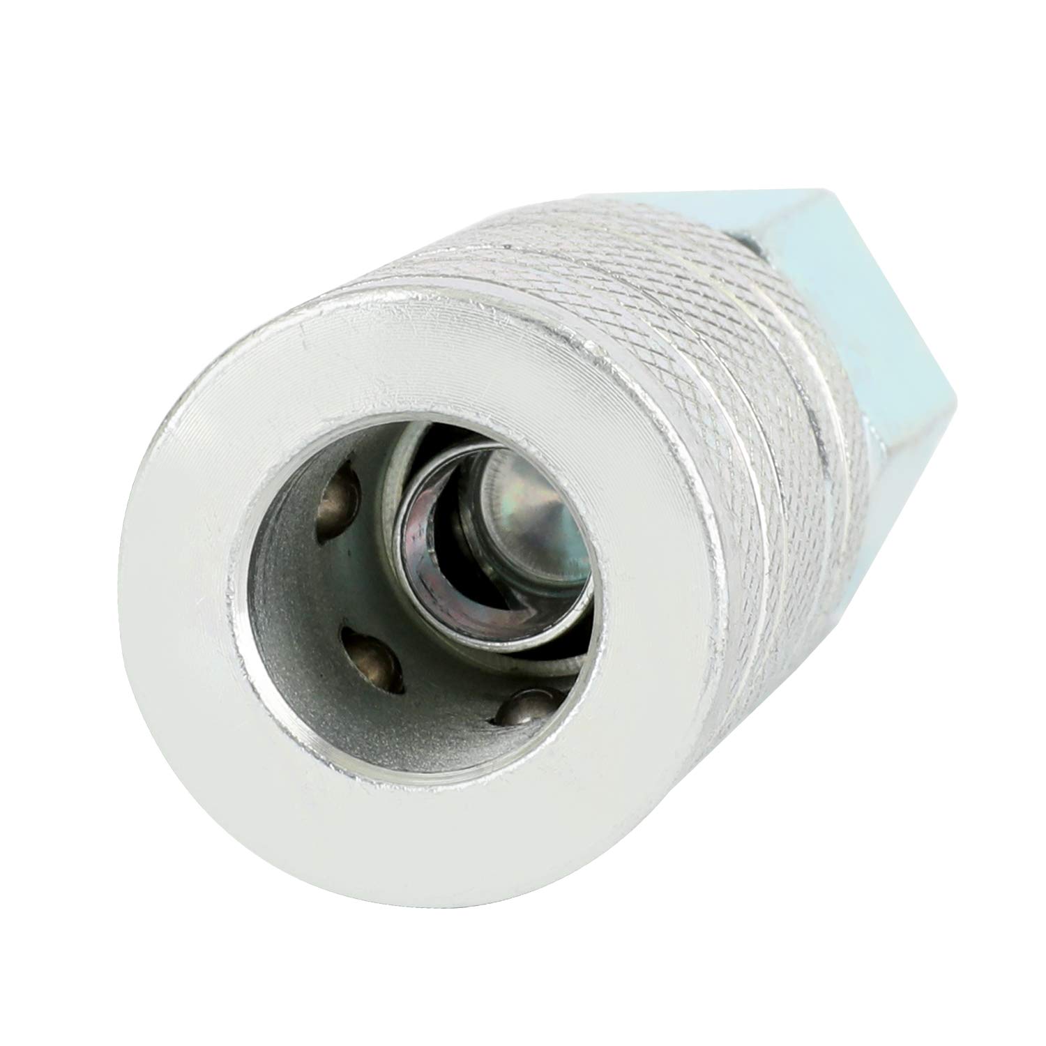 WYNNsky 1/2 Inch Industrial Air Coupler - Heavy Duty Steel Air Compressor Fitting for Pneumatic Tools & Equipment - Perfect for Workshops, Garages & Construction Sites