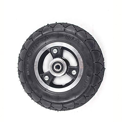 200x50 (8x2) Solid Filled Mobility Scooter Wheelchair Tire - Compatible with Razor E100 E125 E200 & Vapo Electric Scooters - Durable Replacement Tire for Indoor/Outdoor Use