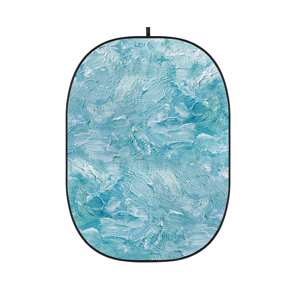2x1.5m Abstract Painting Collapsible Backdrop - CBA PA0003 for Photography Studio, Video Shoot & Home Decor