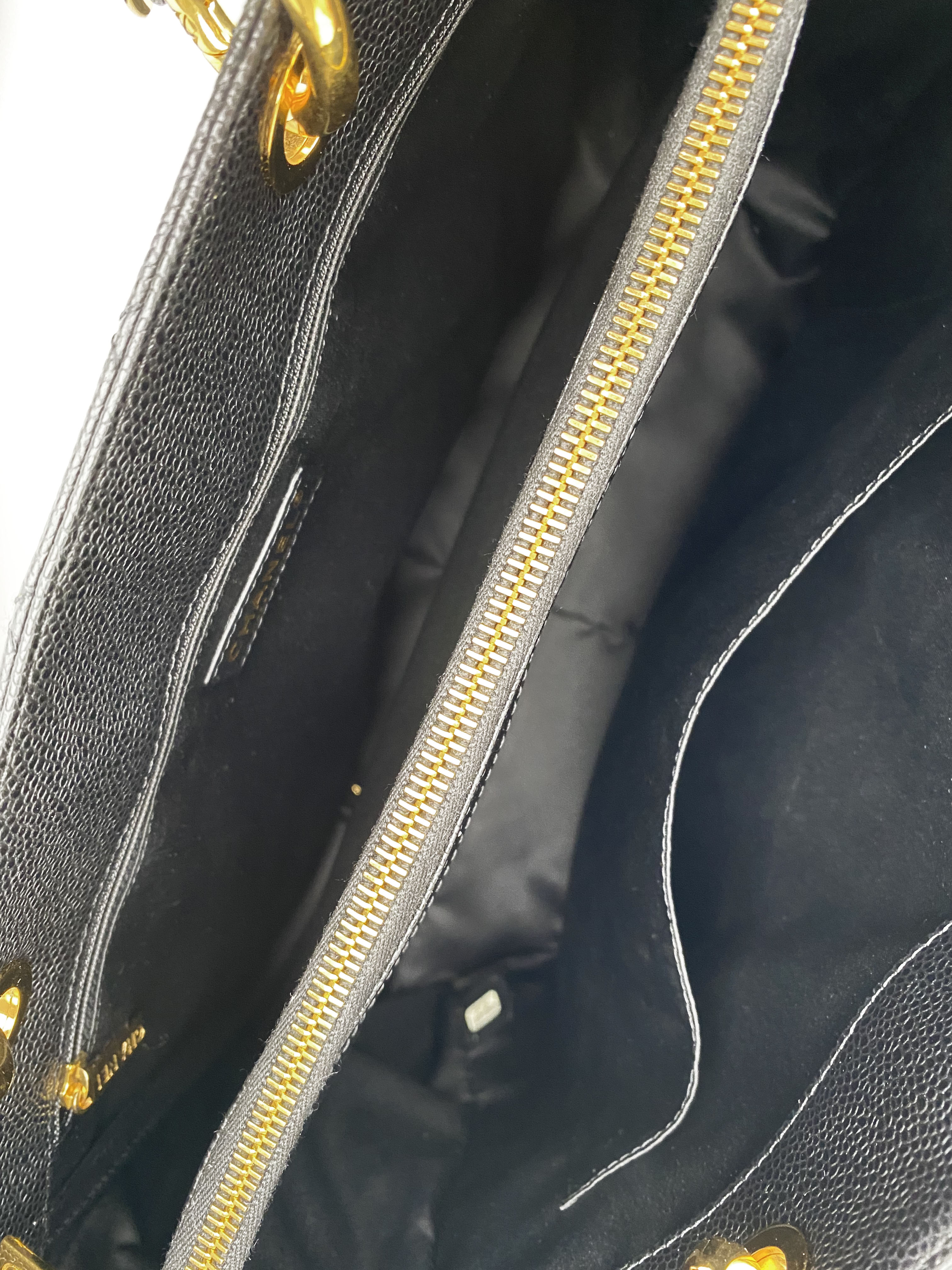Chanel Black GST Tote Bag - Luxury Designer Handbag for Women | Perfect for Work, Travel & Everyday Use