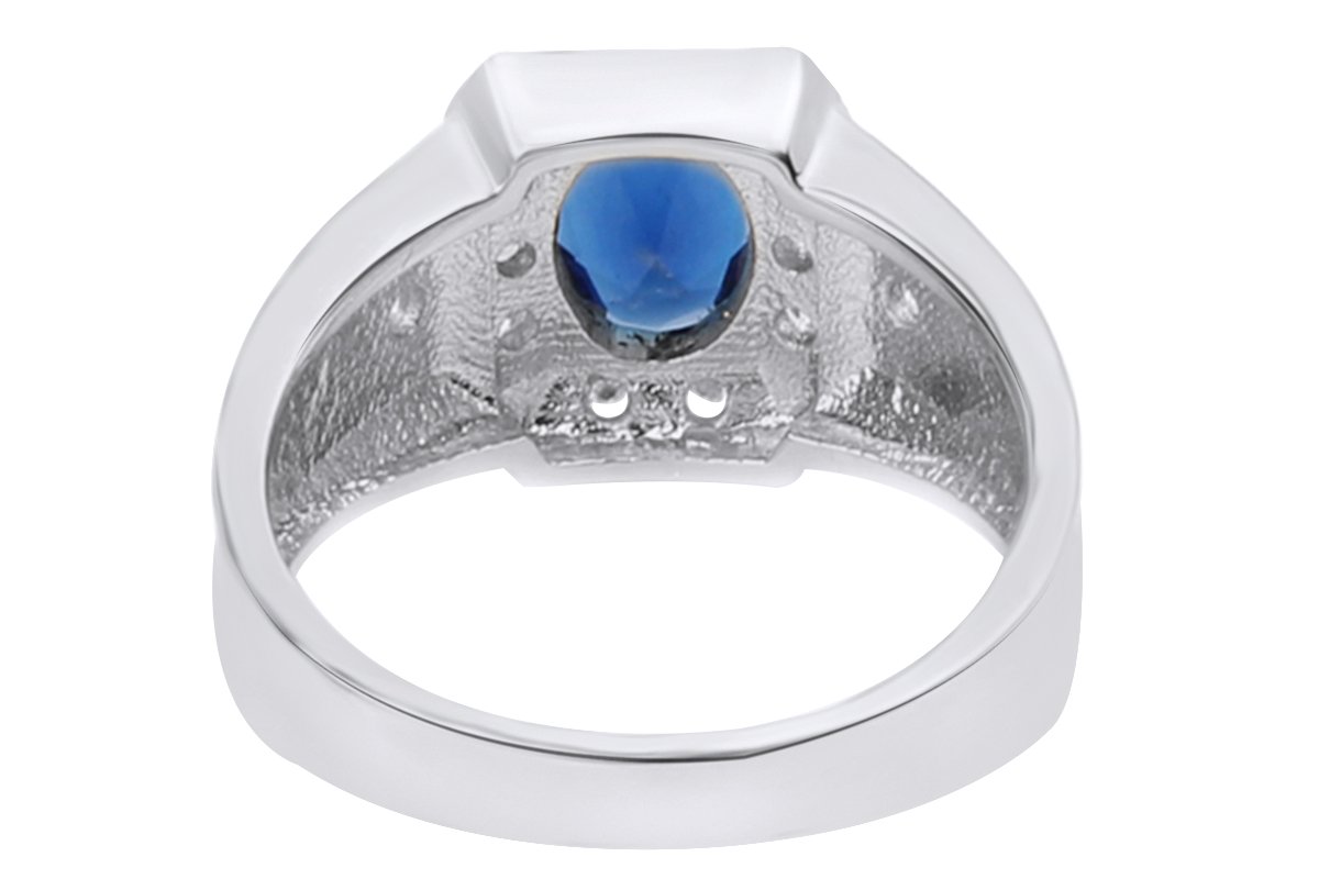 925 Sterling Silver Cubic Zirconia Solitaire Wedding Ring Set for Men & Women - Elegant Engagement & Anniversary Jewelry Gift for Couples - Perfect for Proposals, Vows Renewal and Romantic Occasions
