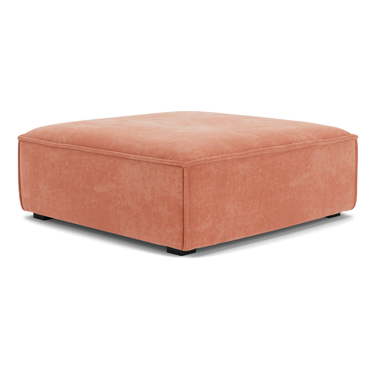 Extra Large Daphne Fabric Footrest - Soft & Supportive Ottoman for Home, Office, or Travel - Perfect for Relaxing, Gaming, or Working Comfortably