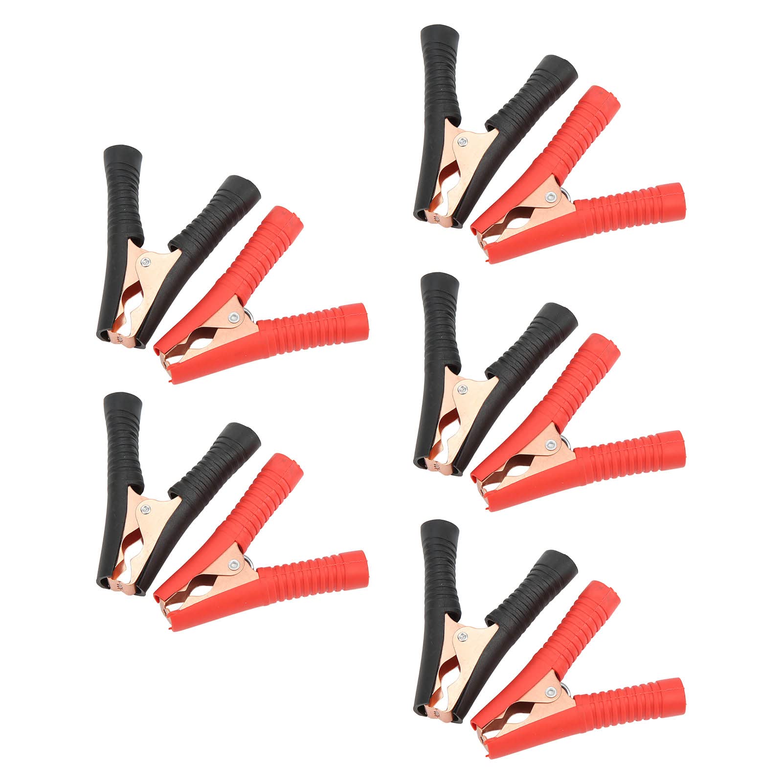 5 Sets 100A Heavy Duty Battery Jumper Cable Clamps - Universal Car Auto Vehicle Boat Battery Charger Clamps for Safe Jump Starting - Perfect for Emergency Roadside Assistance & Marine Applications