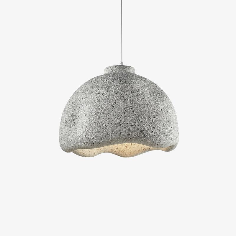 Vintage Bells Speckled Glass Pendant Light - Handcrafted Bohemian Style Ceiling Lamp for Dining Room, Kitchen Island & Bedroom Decor