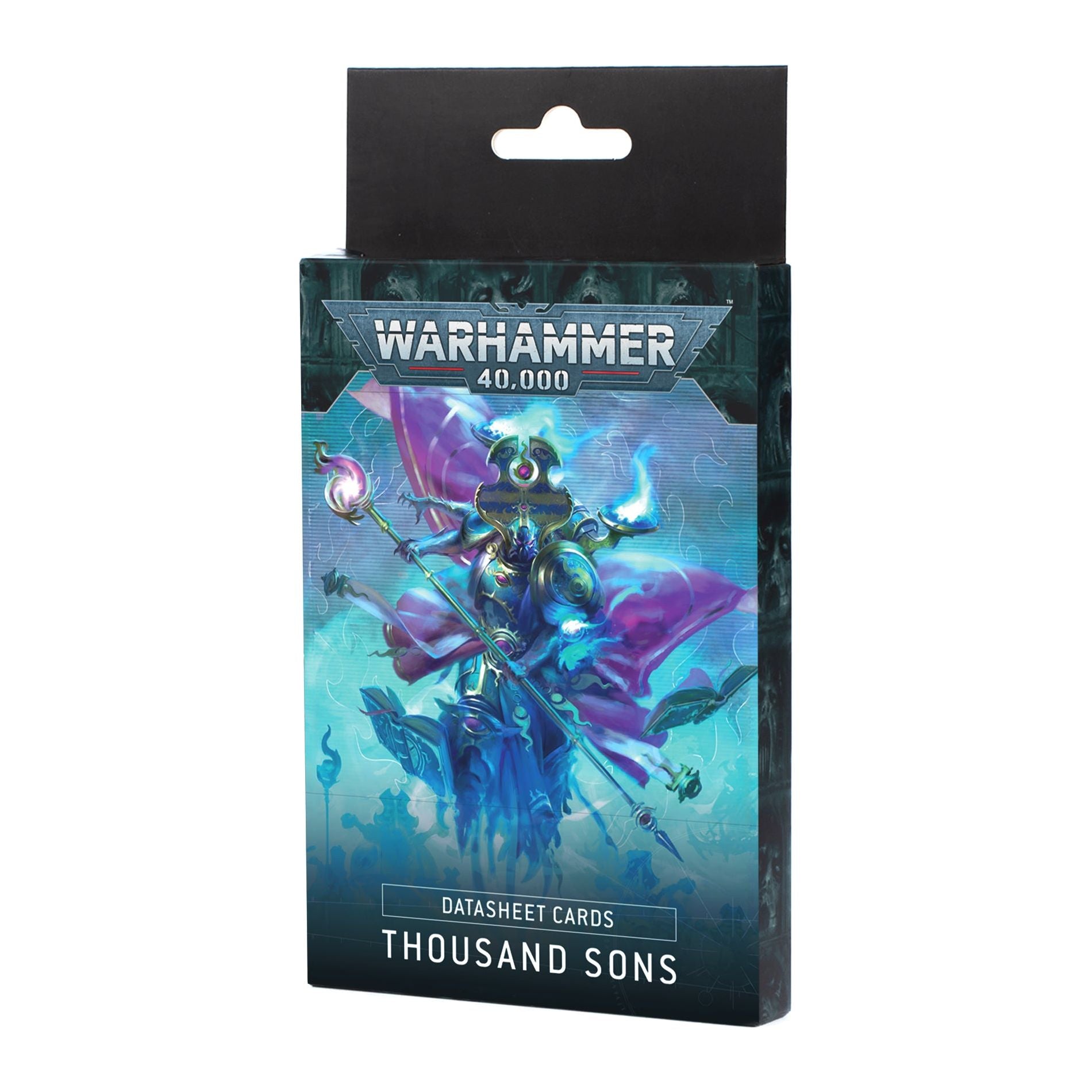 Thousand Sons Datasheet Cards - Warhammer 40K Game Accessories for Strategy & Collectible Card Games