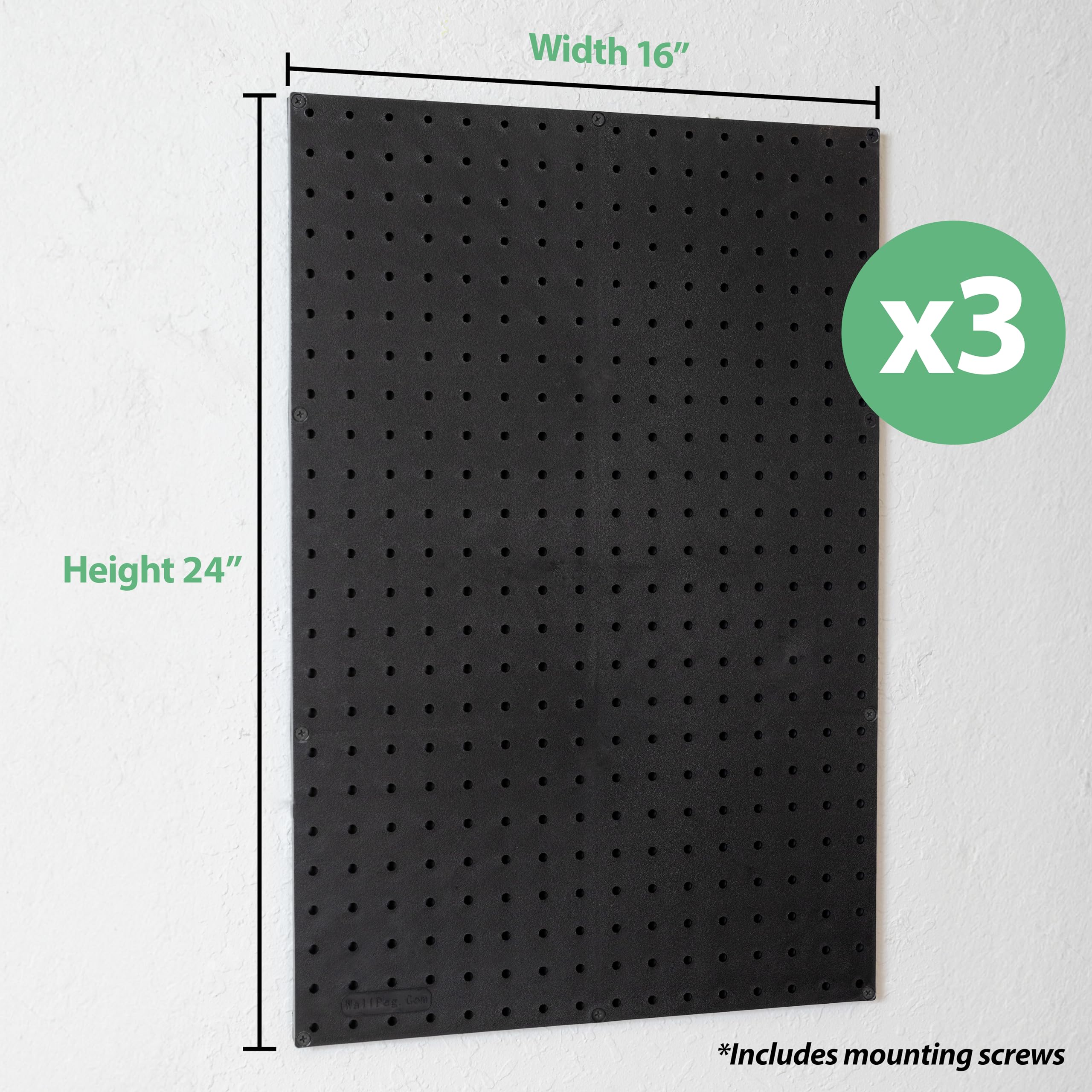 **96-inch WallPeg Pegboard Wall Organizer – Heavy-Duty Garage Tool Storage Panel with Hooks & Accessories | Wall-Mounted Utility Board for Tools, Bins & DIY Organization**    *(Perfect for Garage, Workshop, Shed & Home Storage – Maximize Space & Keep Tools Handy!)*