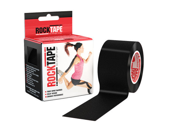 RockTape Standard Uncut Kinesiology Tape - Premium Elastic Sports Tape for Pain Relief & Muscle Support - Ideal for Athletes, Runners & Physical Therapy (10m Roll) | Perfect for Injury Recovery, Joint Stability & Performance Enhancement