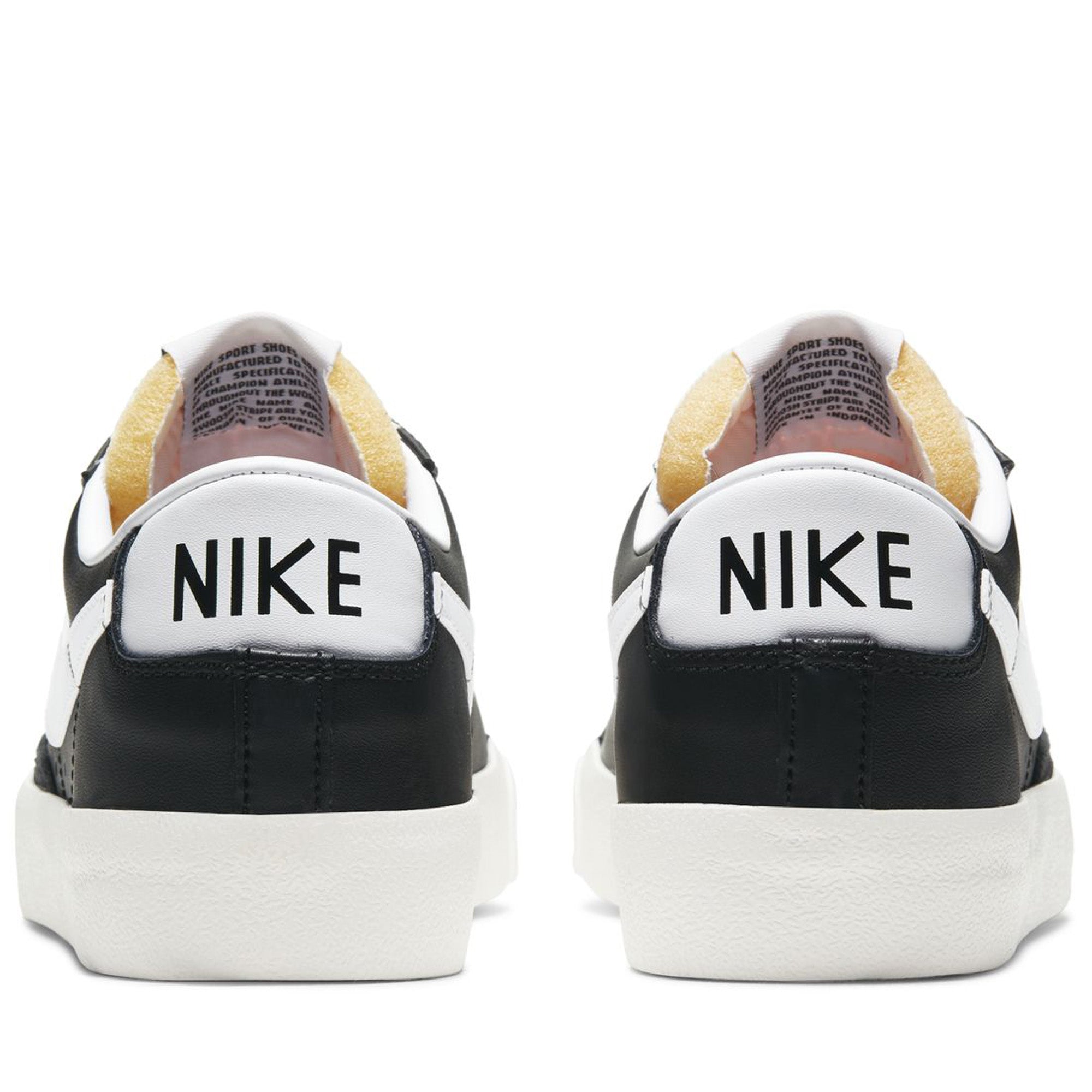 Nike Blazer Low '77 Sneakers - Black & White Retro Basketball Shoes for Men & Women | Casual Streetwear & Gym Workout Shoes