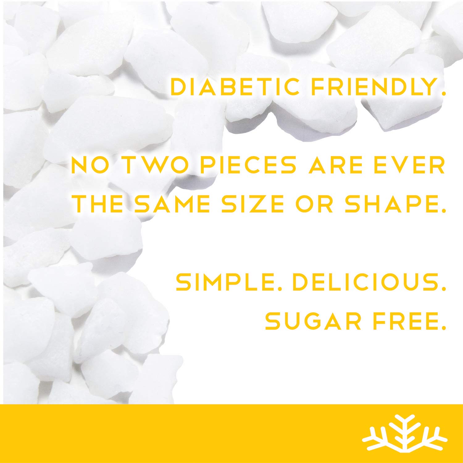 Sugar-Free Keto Lemon Xylitol Candy Chips (3-Pack, 1.5 oz Each) - Low Carb, Diabetic Friendly, Non-GMO, Vegan, Gluten Free & Kosher Snacks - Perfect for Baking, Desserts & Healthy Treats