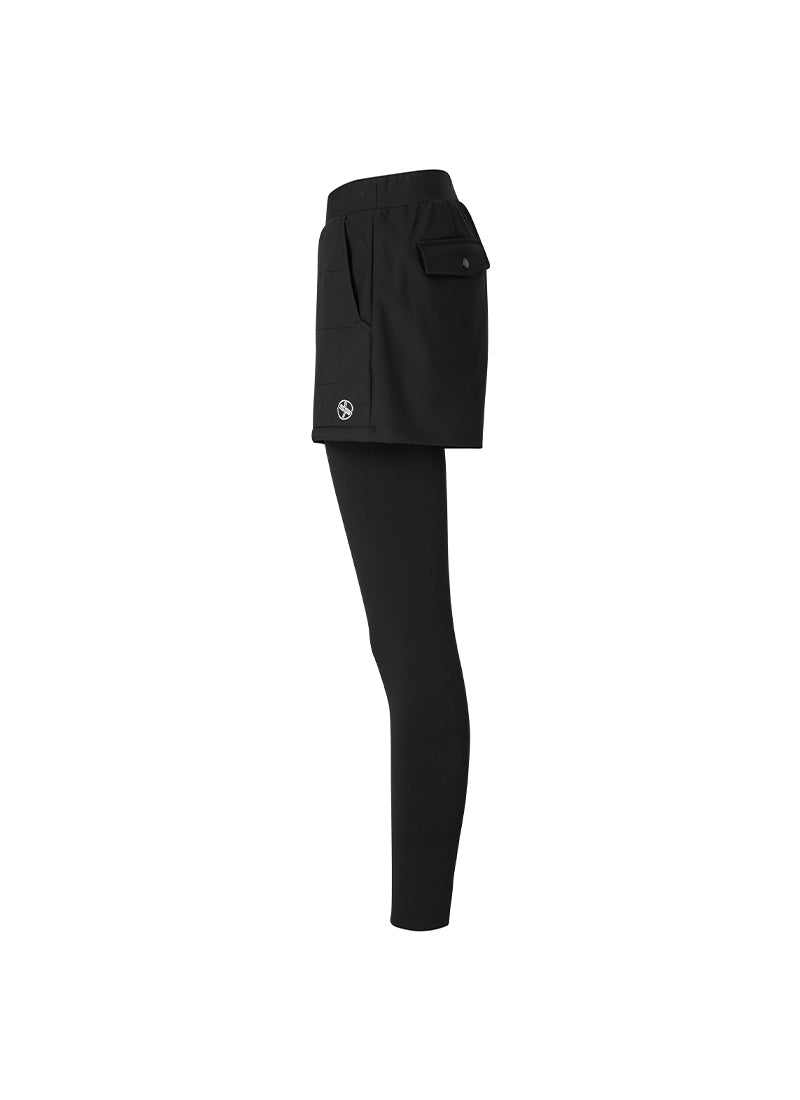 Black Label 360N Padded Shorts - Comfortable Napping Leggings for Women | Perfect for Yoga, Lounge & Sleepwear