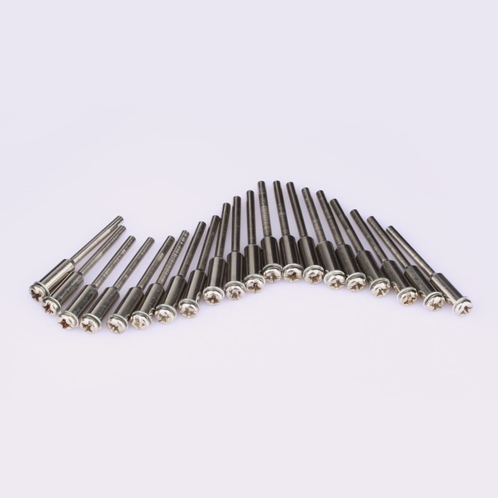 20Pcs 2.35mm Shank Mandrel for Grinder Rotary Tool - Extension Rod for Saw Blade & Cutting Disc - Perfect for Metalworking, Woodworking & DIY Projects