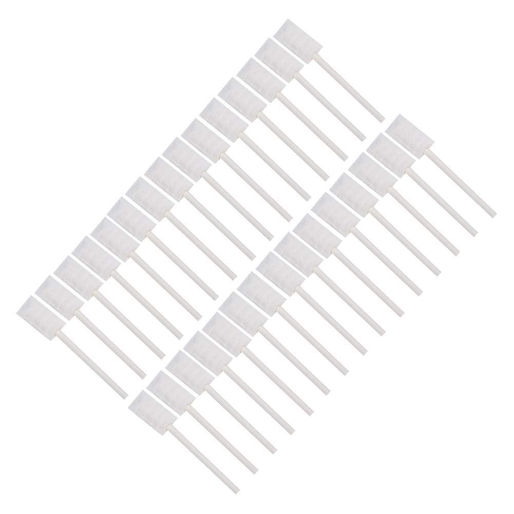 30 Pack Disposable Baby Tongue Cleaners - Gentle Infant Mouth Cleaning Sticks & Sponge Toothbrushes for Newborn Oral Hygiene - Perfect for Travel, Daycare, and Home Use