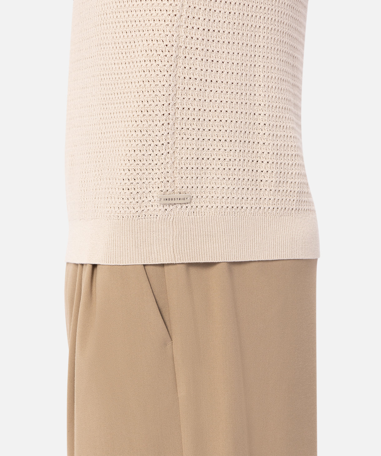 Sevona Men's Classic Beige Polo Shirt - Comfortable Cotton Knit Casual Top for Golf, Work & Everyday Wear