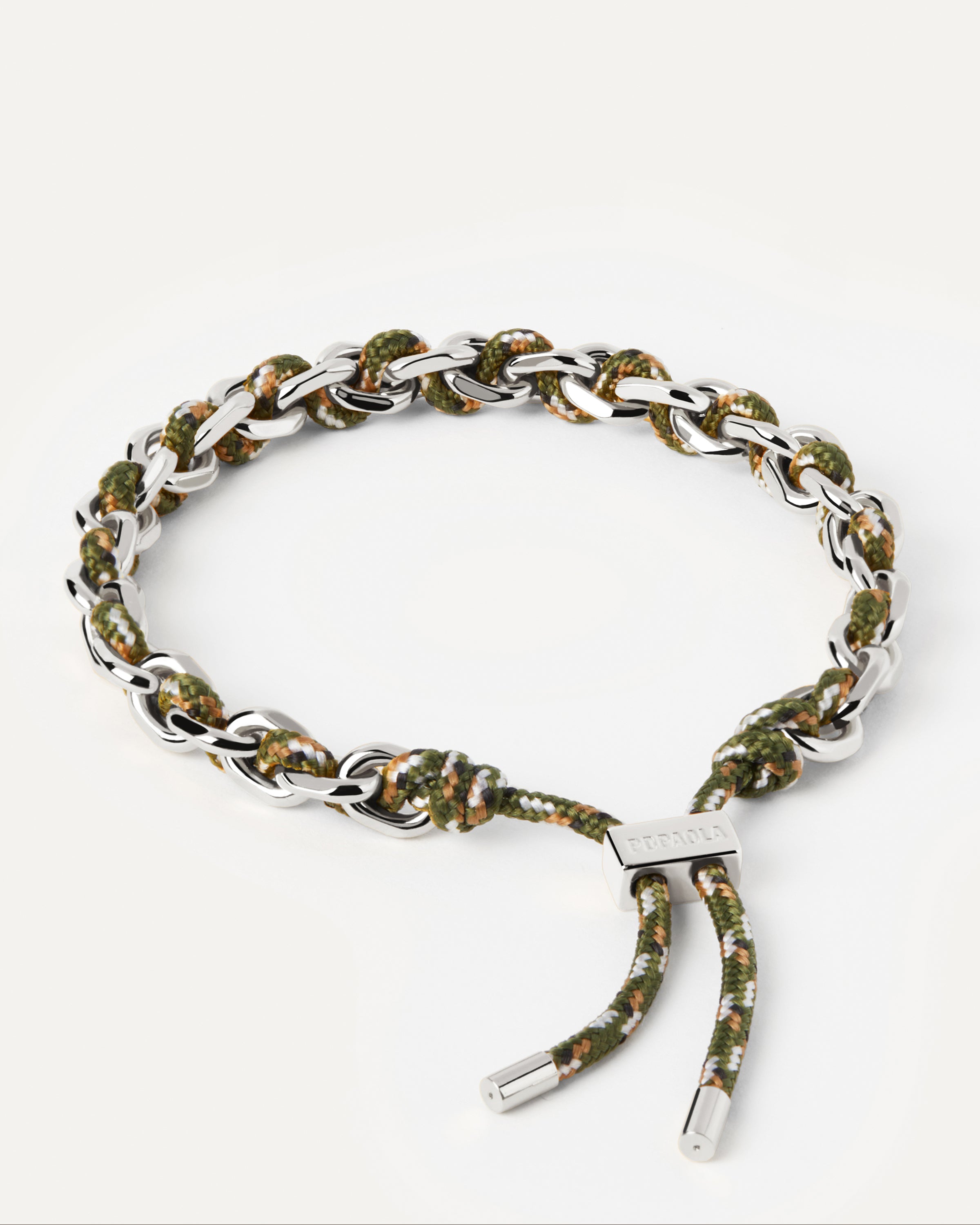 Handmade Cottage Rope and Chain Bracelet for Women - Boho Chic Adjustable Wrist Jewelry - Perfect for Beach, Festival, and Everyday Wear