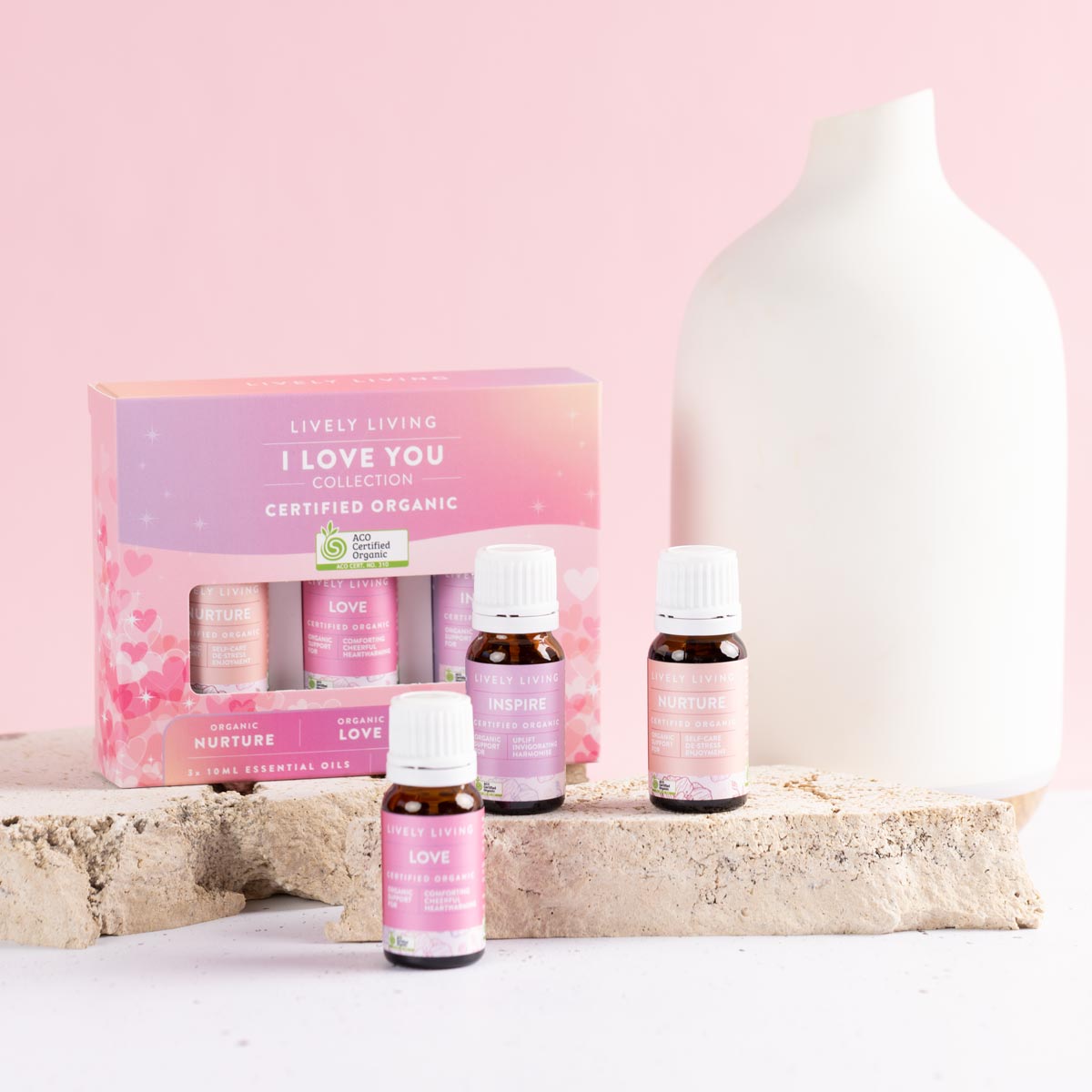 Organic Essential Oil Trio Set - Lavender, Peppermint & Tea Tree for Aromatherapy, Relaxation & Skin Care - Perfect for Diffusers, Massage & DIY Beauty