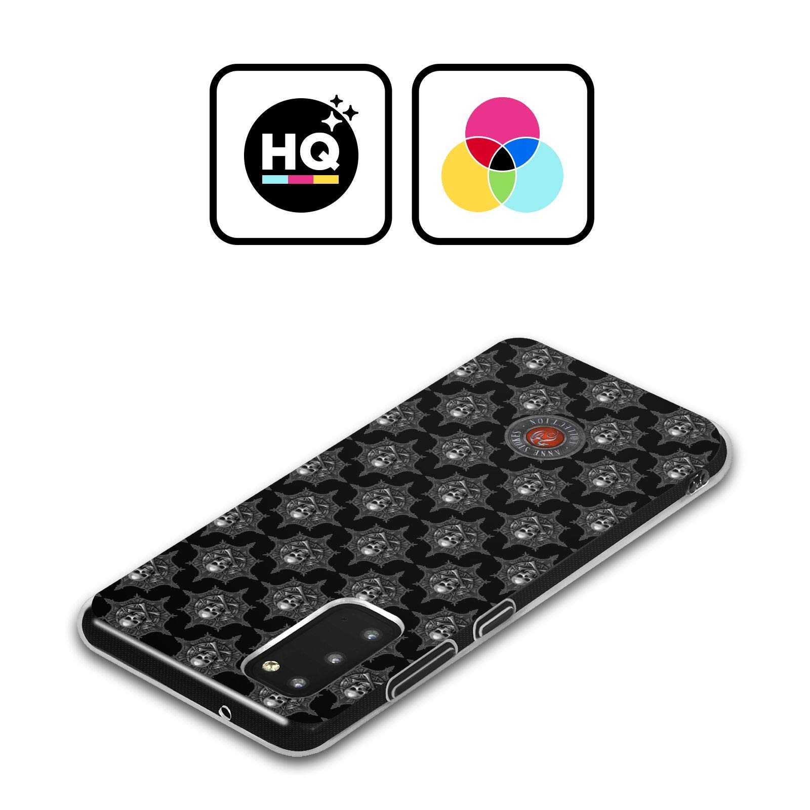 Anne Stokes Skull Tribal Soft Gel Case for Samsung Galaxy A01 Core (2020) - Officially Licensed Protective Phone Cover with Unique Design for Everyday Use and Style