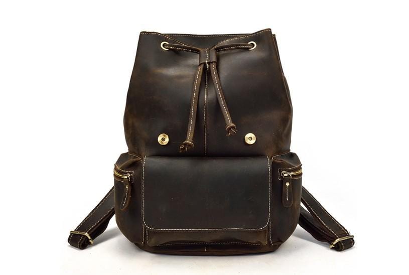 Stylish Women's Genuine Leather Backpack Purse - Fashionable & Durable Rucksack for Work, Travel & Everyday Use