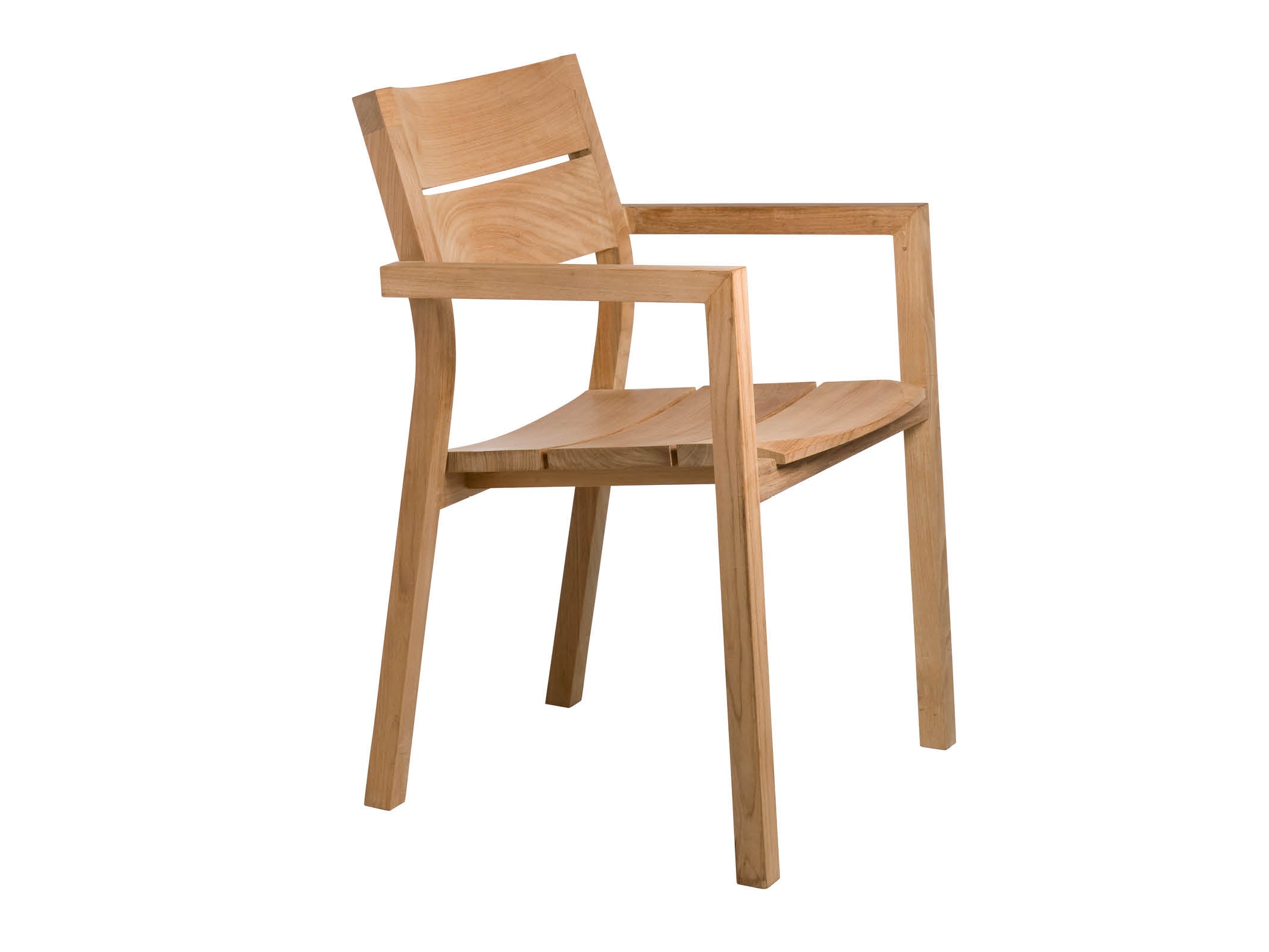 Modern Kos Dining Chair - Sturdy Wooden Kitchen Chair with Comfortable Cushion - Perfect for Dining Room, Breakfast Nook, and Home Office