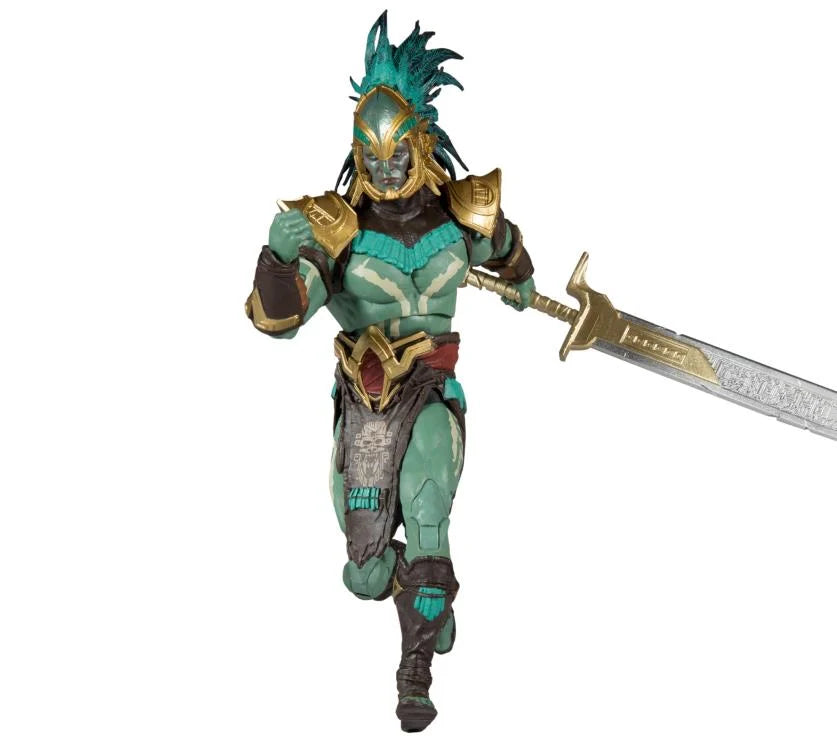 Mortal Kombat 11 Kotal Kahn 7-Inch Collectible Action Figure - Premium Articulated Video Game Character for Fans & Collectors - Perfect for Display, Gaming Battles & Cosplay