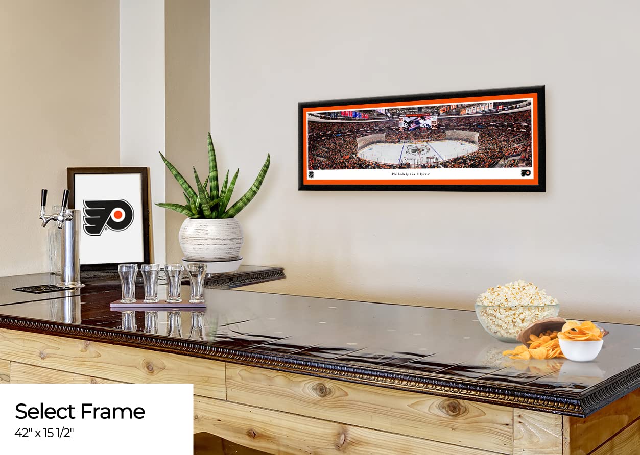 Philadelphia Flyers Panoramic Posters & Framed Pictures - NHL Team Wall Art Decor for Home, Office, Man Cave & Sports Fan Gifts