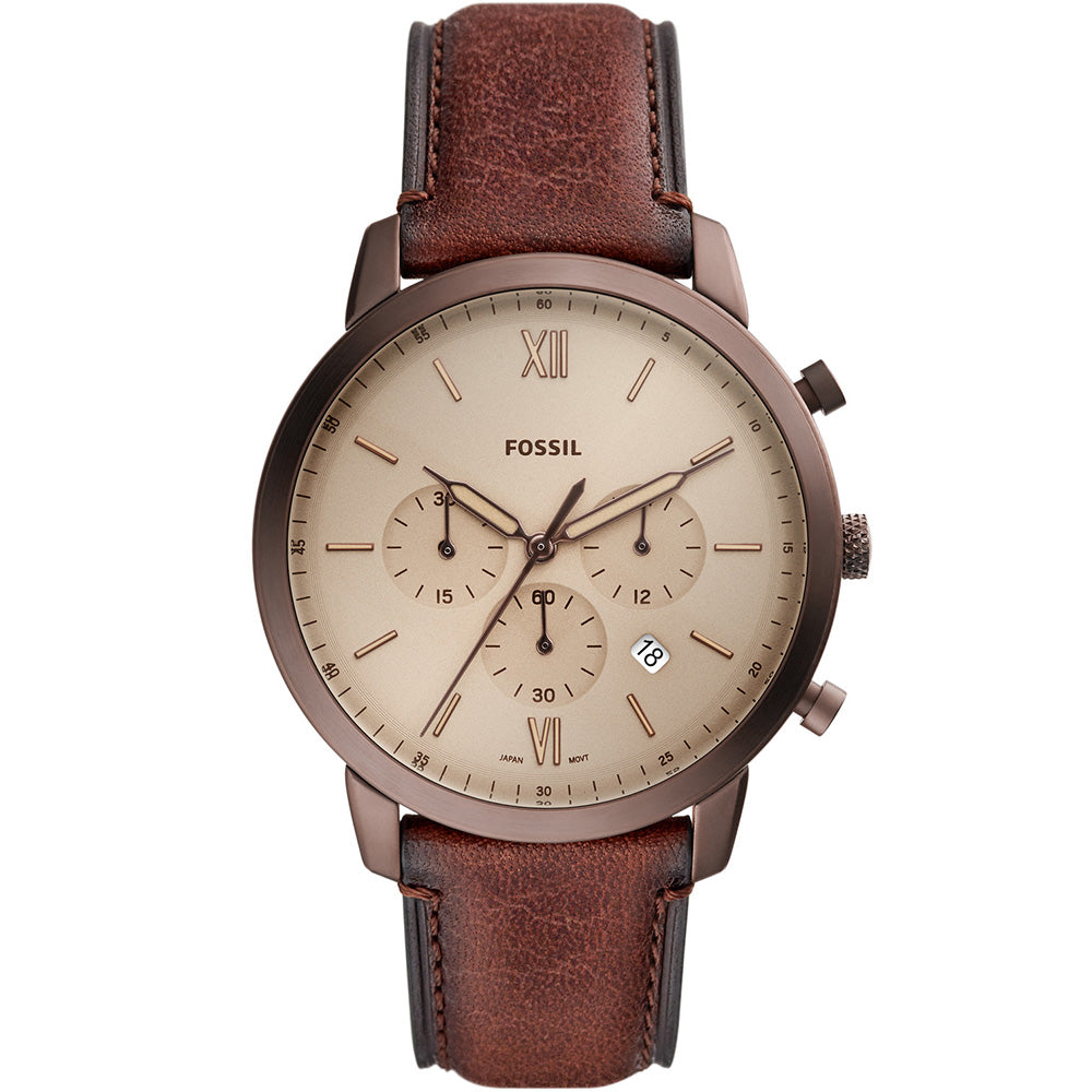 Fossil Neutra FS5941 Chronograph Watch for Men - Waterproof Stainless Steel Analog Chrono Timepiece - Perfect for Business, Casual & Outdoor Activities