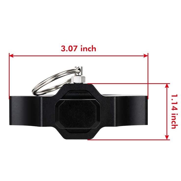 2-Pack Whip Light Mounting Brackets for UTV ATV Off-Road Vehicles - Heavy Duty Universal Mount Kit for Night Riding, Trail Adventures & Off-Road Safety Accessories