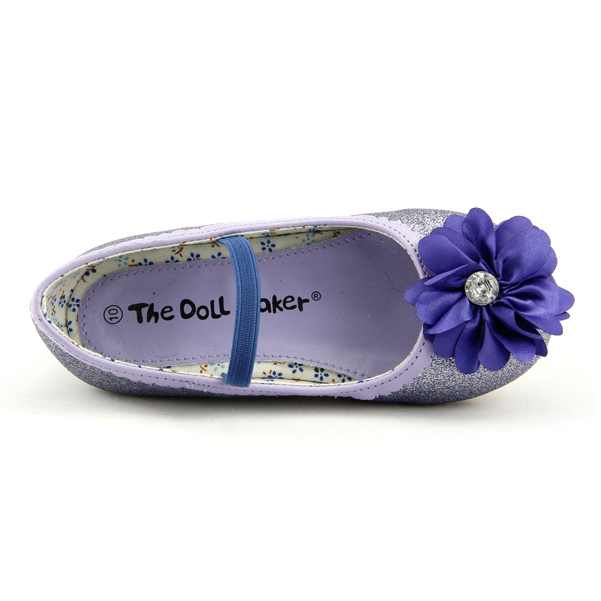The Doll Maker Daisy Flower Flat Shoes - Comfortable Women's Flats for Casual Wear, Spring & Summer Fashion, Walking & Travel
