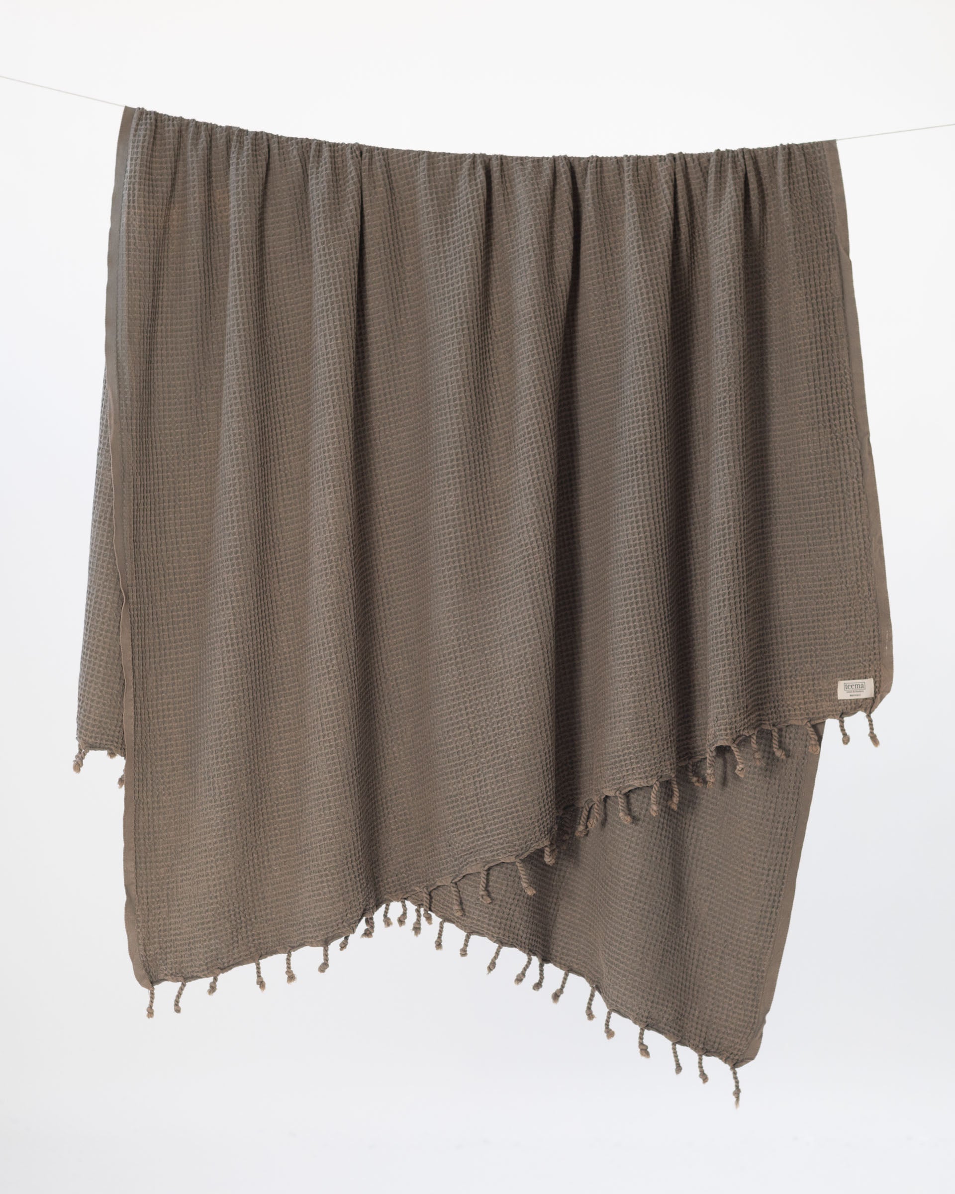 Cozy Sage Green Waffle Knit Blanket - Soft & Breathable Throw for Couch, Bed, and Travel - Perfect for Relaxing, Lounging, and Gifting