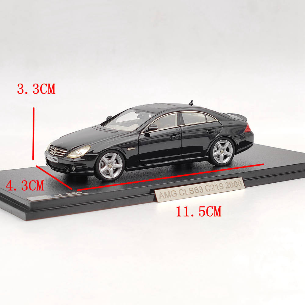 1/43 Scale GLM Models Mercedes-Benz AMG CLS63 C219 2008 Diecast Resin Car Collection #204702 - Perfect for Display, Car Enthusiast Gifts & Model Car Collectors