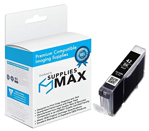 Canon PIXMA PRO 100 Black Ink Cartridge Replacement (CLI-42BK, 6384B002) - High-Quality Compatible Ink for Photo Printing & Professional Documents