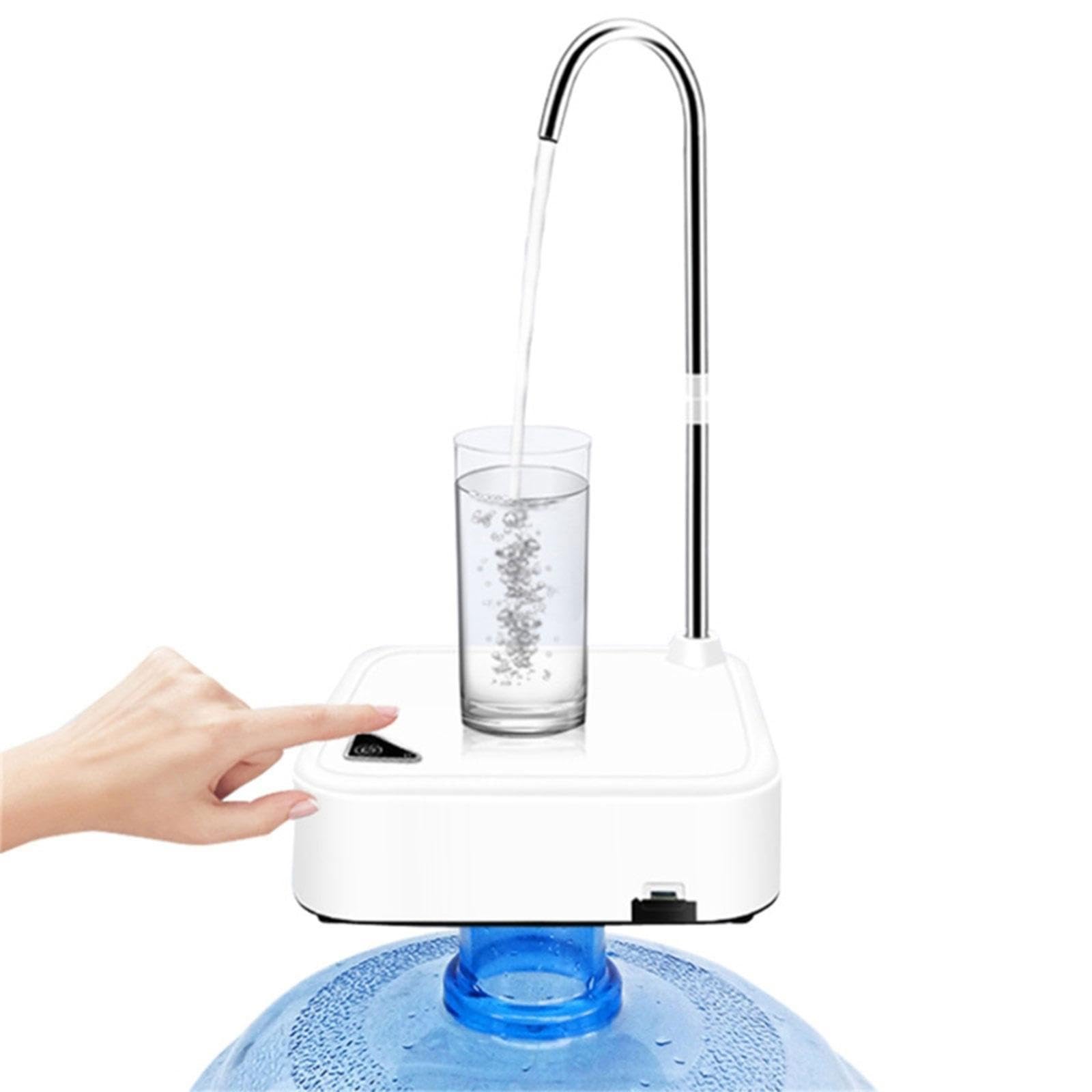 Automatic Electric Water Dispenser with Button Control - Fast Flow Desktop Drinking Water Machine for Kitchen, Office & Outdoor Use | Perfect for Home, Camping, and Office Hydration