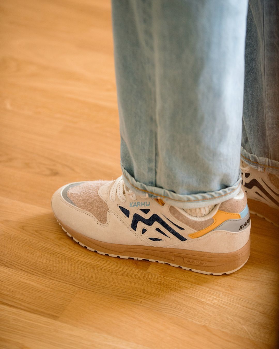 LEGACY 96 Sneakers in Turtledove & Twilight Blue - Stylish Comfortable Casual Shoes for Men & Women | Perfect for Walking, Running & Everyday Wear