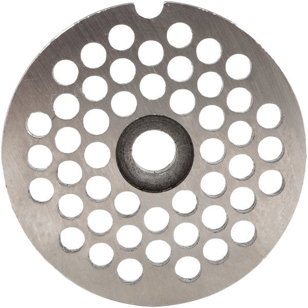 Globe L00439 Stainless Steel Meat Grinder Plate - Heavy Duty for Home Kitchen, Sausage & Burger Making - Perfect for Grinding Beef, Pork & Poultry