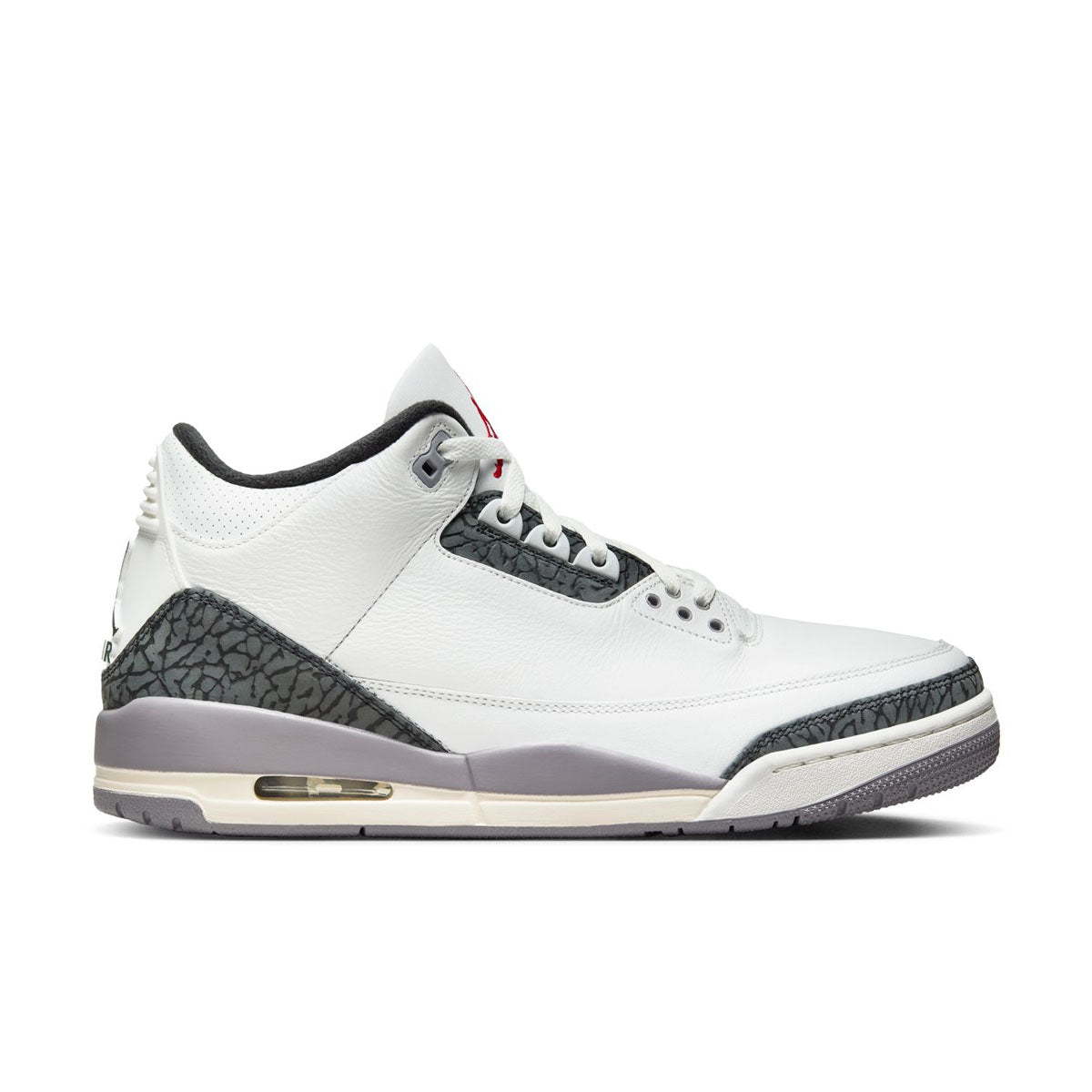 Air Jordan 3 Retro 'Cement Grey' Men's Basketball Shoes - Classic Sneakers for Streetwear & Casual Outfits | Perfect for Basketball, Gym & Everyday Wear