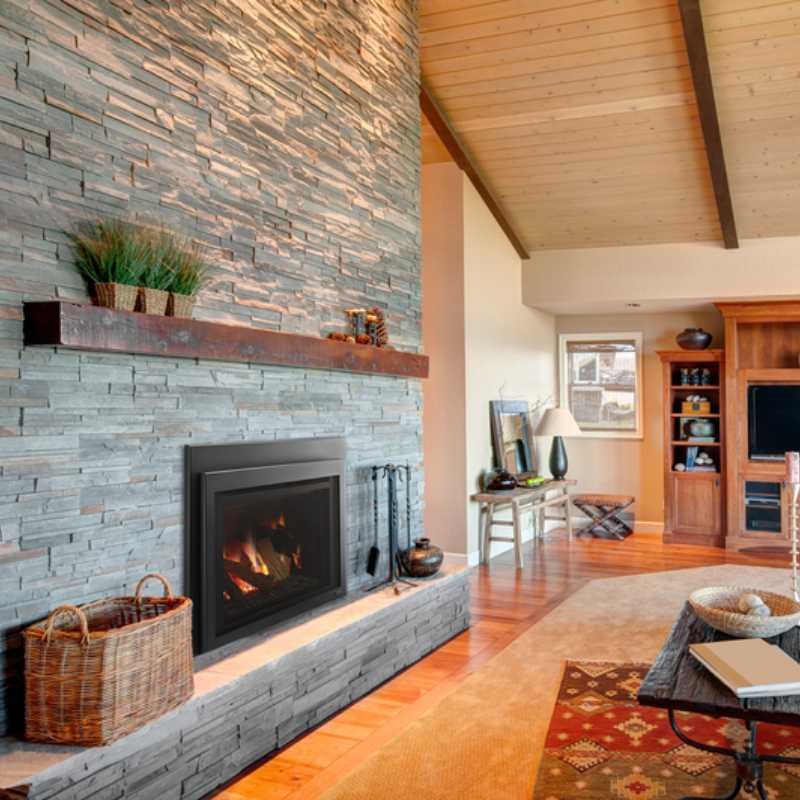Majestic RUBY35 Direct Vent Gas Fireplace Insert - 35,000 BTU, Efficient Heating for Living Rooms & Bedrooms | Cozy & Stylish Home Heating Solution